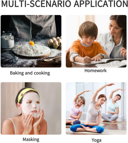 Kitchen Timer, Magnetic Visual Countdown Timer with Loud 72dB Alarm Mechanical Analog Dial for Cooking Baking Home Gym Office