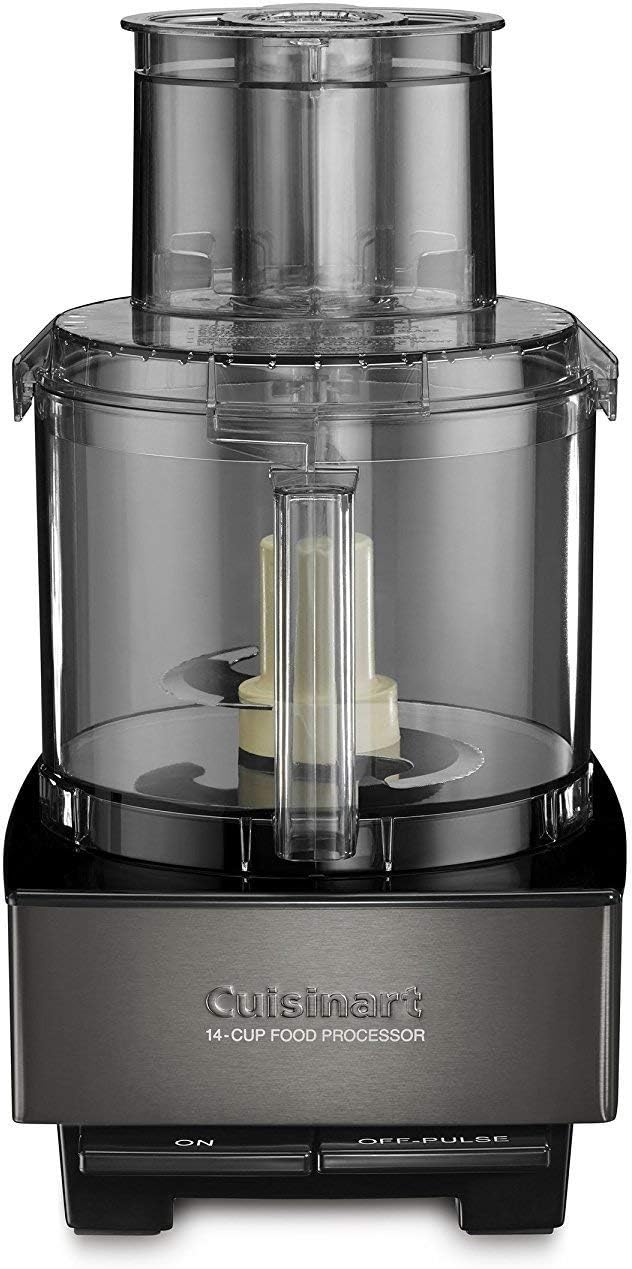 Cuisinart 7-Cup Pro Classic Food Processor, 600-Watt Motor, Vegetable Chopper & Blender for Mincing, Dicing, Shredding, Puree & Kneading Dough, DLC-10SYP1, White