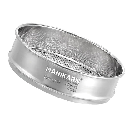 Test Sieve 8 Inch (200mm) – 250 Micron Mesh, ASTM No. 60 – Grade 304 Stainless Steel Frame & Mesh – Laboratory Sieve for Soil, Sand, and Particle Size Analysis