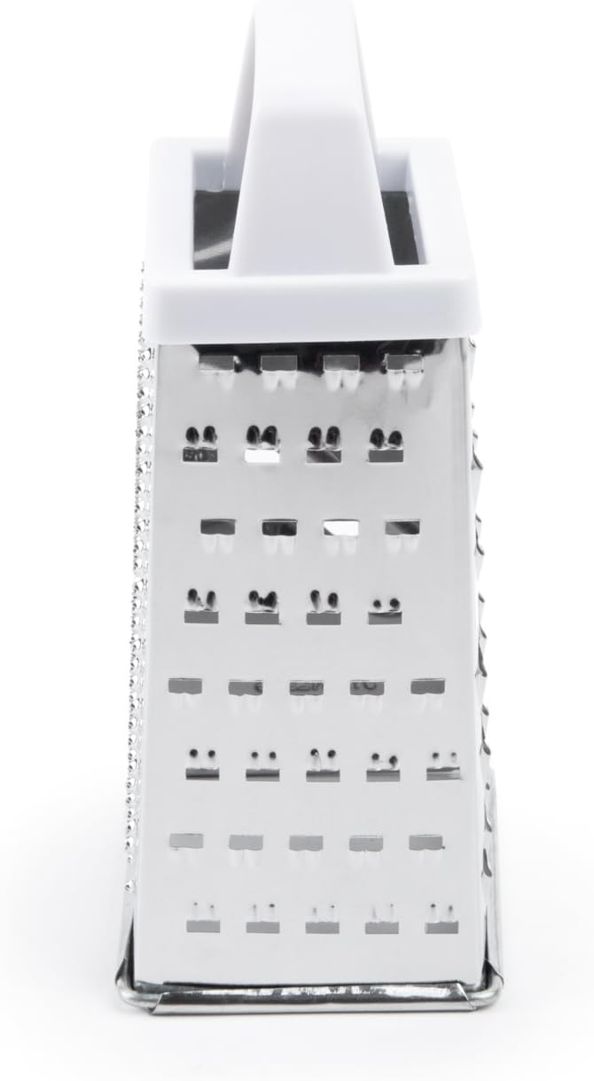 Fox Run 4-Sided Grater, Stainless Steel, 8-Inch