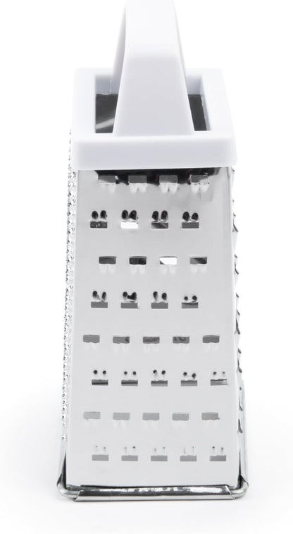 Fox Run 4-Sided Grater, Stainless Steel, 8-Inch