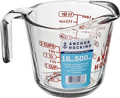 Anchor Hocking 55177OL13 16 Oz Measuring Cup