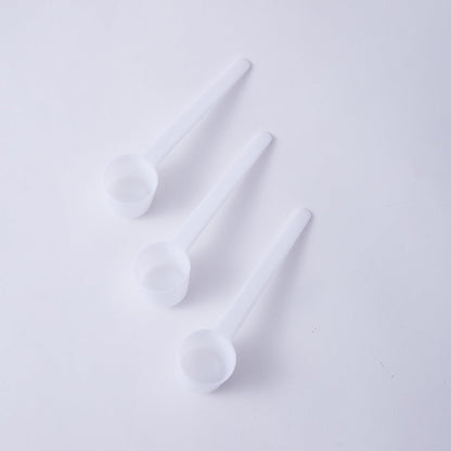 3-Pack 5g Scoop for Creatine – White Measuring Spoons Calibrated for Creatine Monohydrate Powder – Accurate 5 Gram Portion Scoop for Supplements, Pre-Workout, Gym Use, Fitness Routine