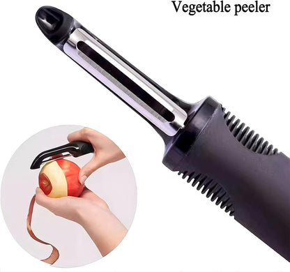 Vegetable Peeler Sharp Stainless Steel Blades for Veggie Potato Sugarcane Pumpkin Papaya Peeling Tool