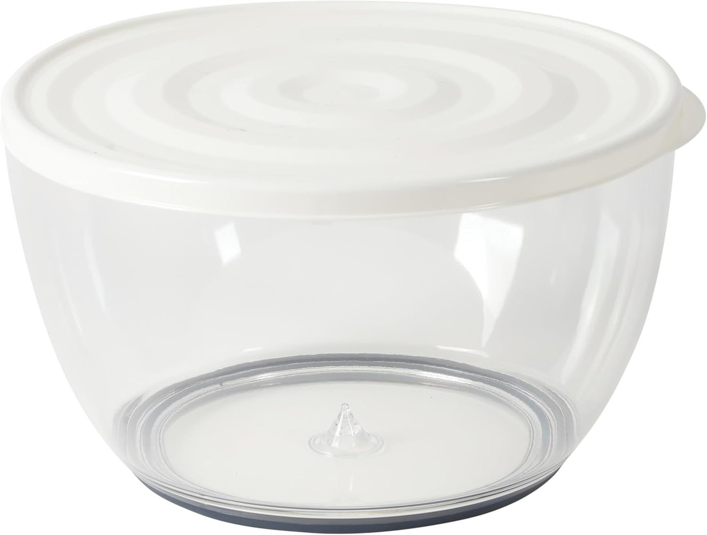 Sur La Table Kitchen Essential 6.3 Qt Salad Spinner, Fruit Wahser, Fruit Washing Bowl with Strainer, Vegertable Cleaner, Salad Cleaner, Lettuce Washer - Juniper Green