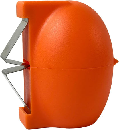 Egg Shell Opener ｜Eggs Peeler Shell Remover ｜Multifunctional Egg Separator for Raw and Hard-Boiled Eggs ｜ Portable Stainless Steel Egg Cracker Kitchen Tool (Yellow)