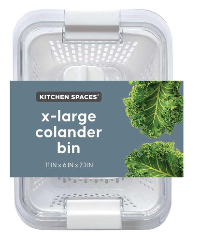 Kitchen Spaces - 1465A6-AMZ Kitchen Spaces Colander Bin, Medium, Gray