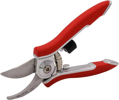 Dramm ColorPoint Stainless Steel Compact Garden Pruning Shears, Hand Pruner, Garden Clippers, with Heavy Duty Blade and Easy grip Handle, Yellow