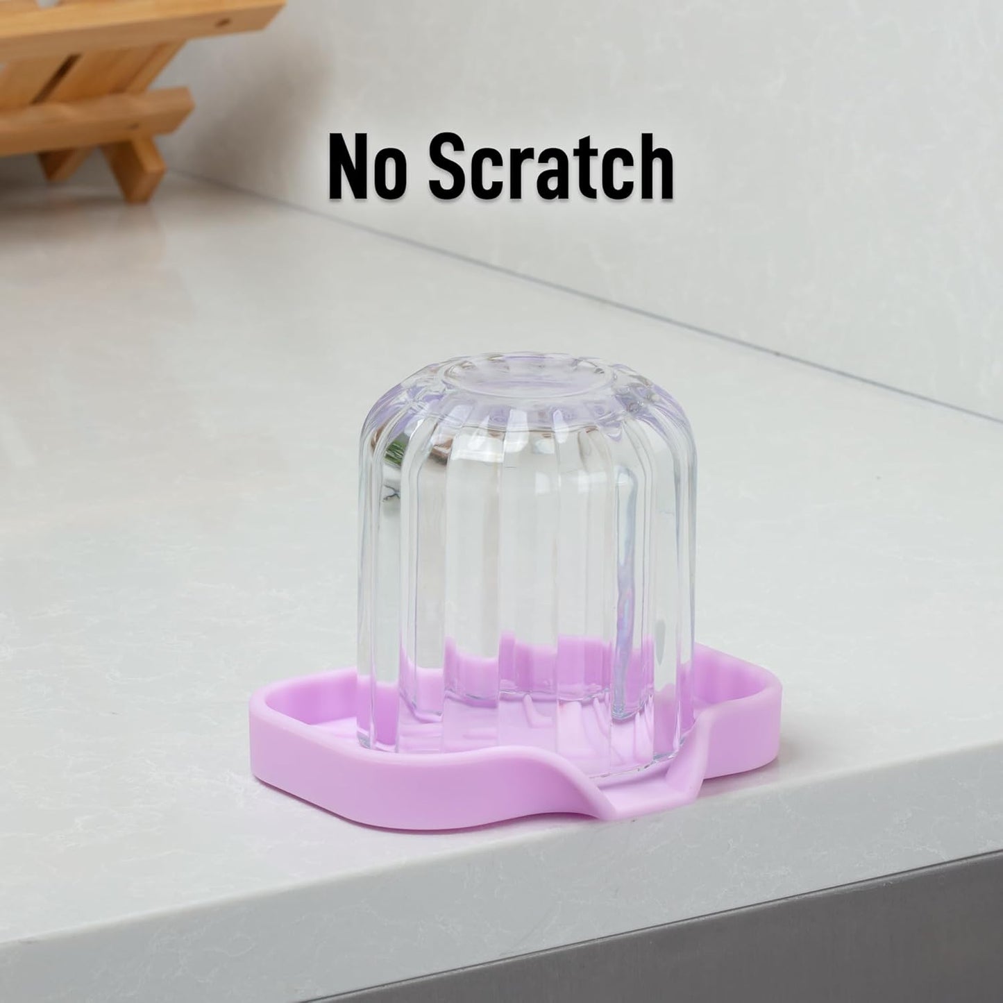 Zulay Kitchen (9x3.5in Sponge Holder for Kitchen Sink - Flexible Heavy-duty Multipurpose Sink Caddy - Counter Organizer for Kitchen, Bathroom, Makeup, Trinkets & More! (Grey)