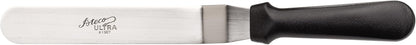 Ateco Ultra Offset Spatula with 4.25" x 0.75" Stainless Steel Blade, 4½", Silver