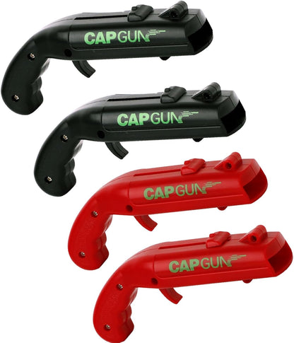 Beer Bottle Opener Gag Gifts Cap Gun Bottle Opener Fun Practical Tool For Beer Enthusiasts Suitable For Camping Festivals College Gatherings Pool Parties (1, Red-Blue-Black-Grey)