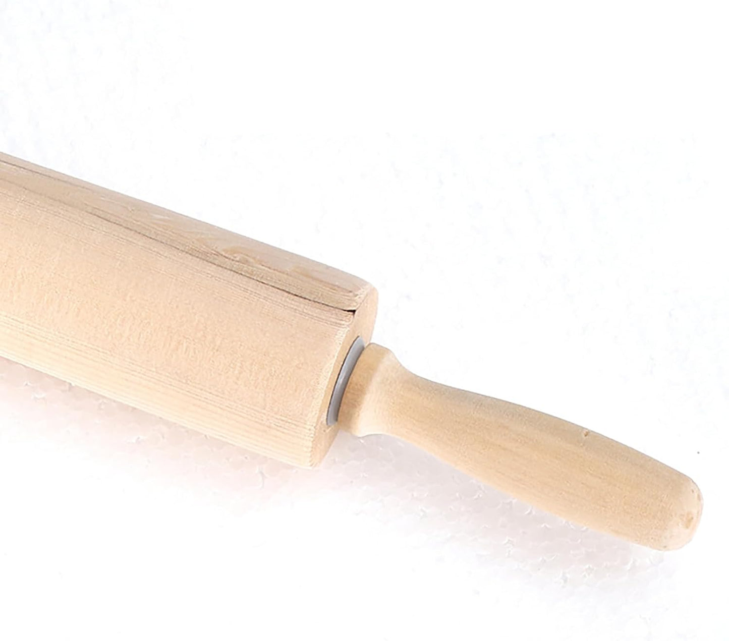 Rolling Pin, 13.8 Inch Wood for Kneading the Dough of Baking Bread, Pizza, Cookie, Noodles (L)