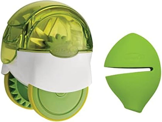 Chef'n 102-663-011 GarlicZoom Garlic Chopper, XL, Green
