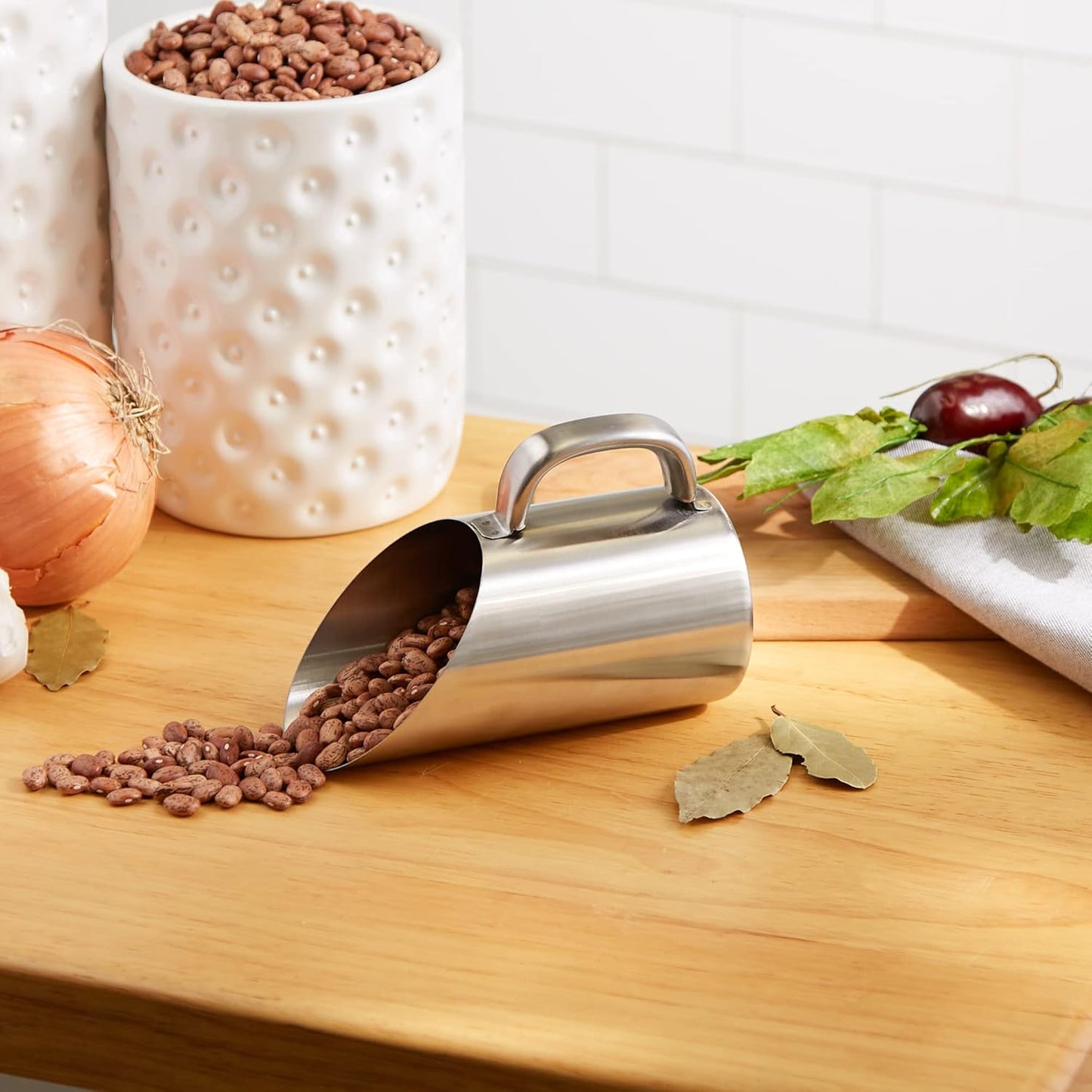 Endurance Kitchen Collection Measuring Tools, Dishwasher Safe, Scoop & Measure, Stainless Steel