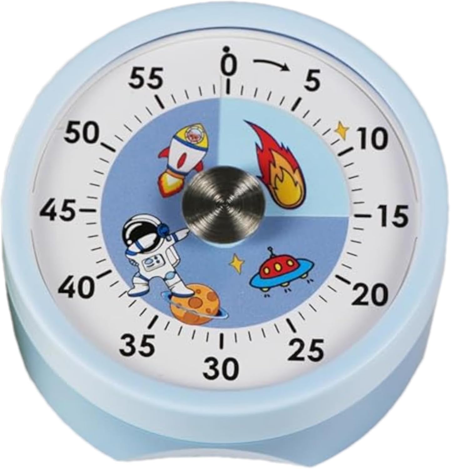 Kitchen Timer, Magnetic Visual Countdown Timer with Loud 72dB Alarm Mechanical Analog Dial for Cooking Baking Home Gym Office