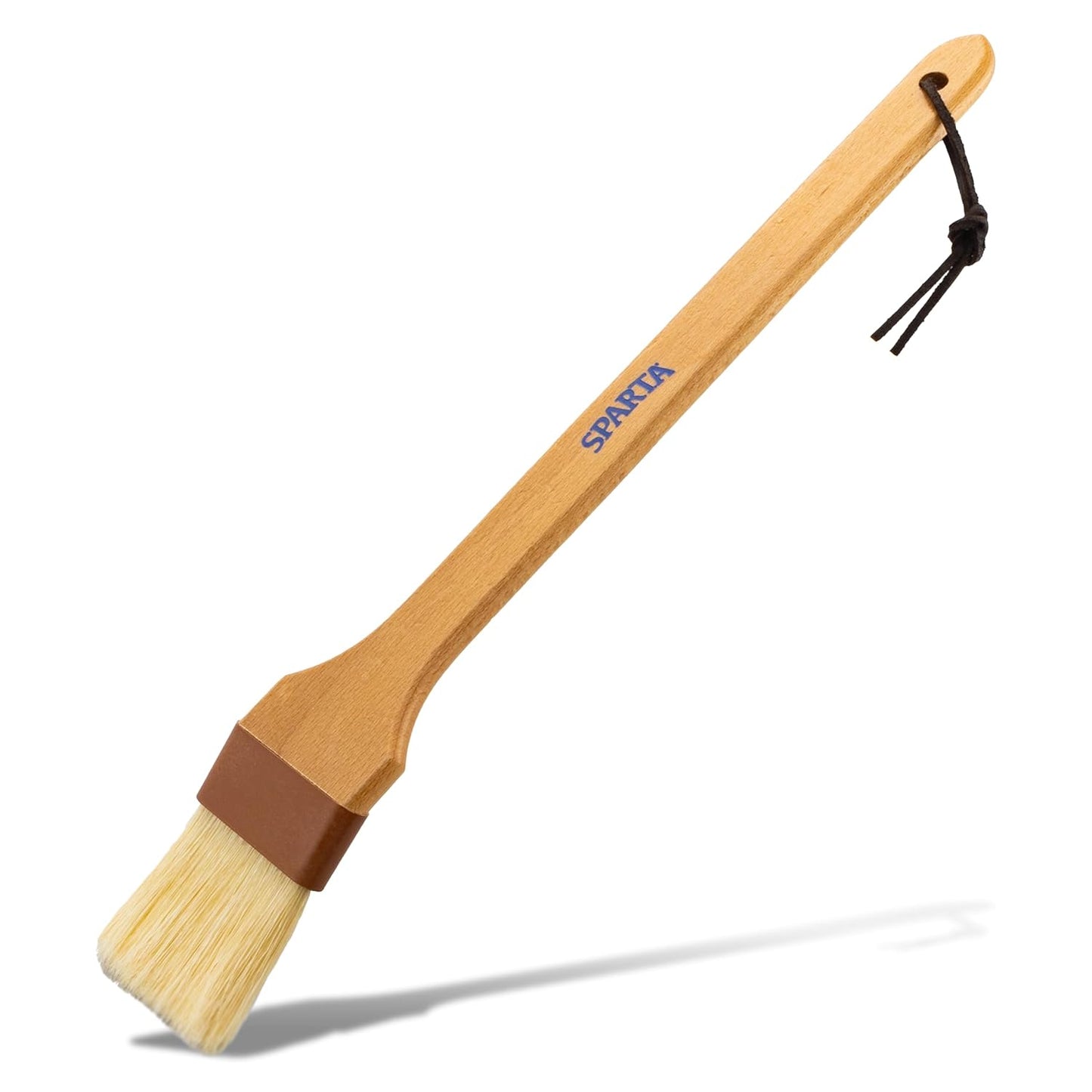 SPARTA 4039700 Nylon Wide Brush, Flat With Nylon Bristles, 2 Inches, Brown