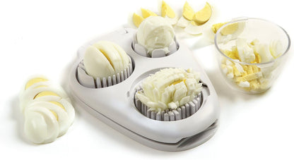 Norpro 998 Multi Egg Slicer, White