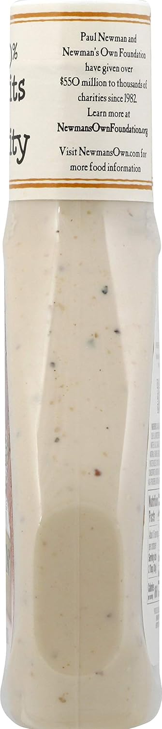 Newman's Own Salad Dressing, Caesar, 16-Ounce Bottles (Pack of 6)