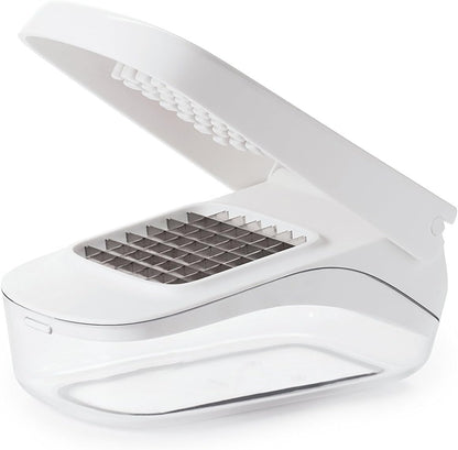 OXO Good Grips Vegetable and Onion Chopper with Easy Pour Opening White