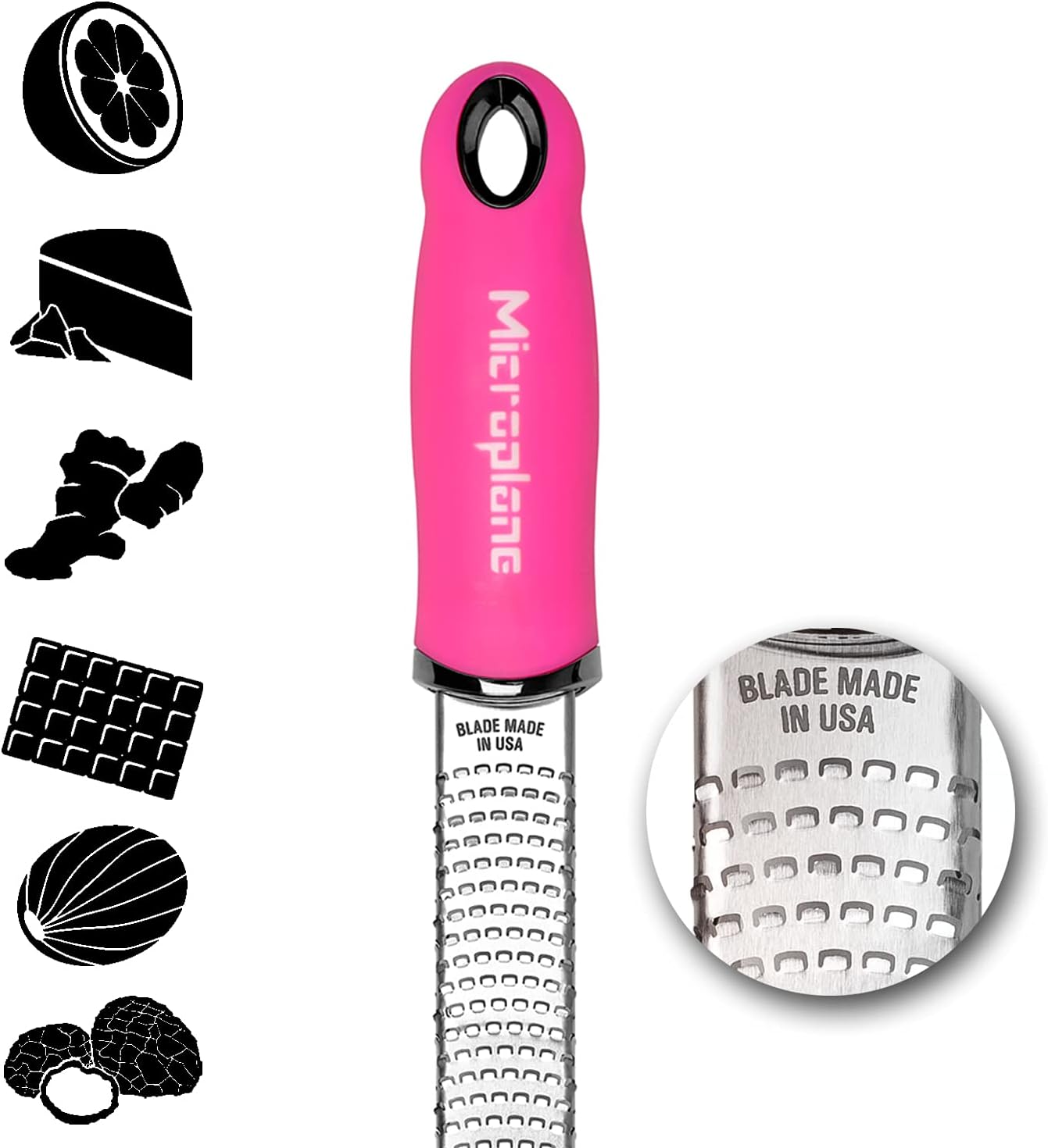 Microplane Premium Classic Zester Cheese Grater - Neon Blue