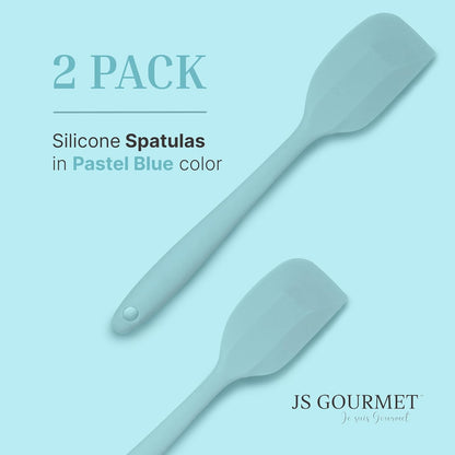 Silicone Pastry Brush Set – 2-Piece Set of Basting Brushes for Cuisine and BBQ – Kitchen Tools and Accessories with Comfortable Handles, Heat-Resistant Utensils for Cooking & Baking – Pastel Pink