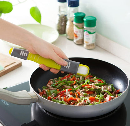 2PCS Adjustable Sliding Measuring Spoon Double-ended with graduations, adjustable measuring spoon for measuring dry and semi-liquid ingredients for baking, cooking, powders