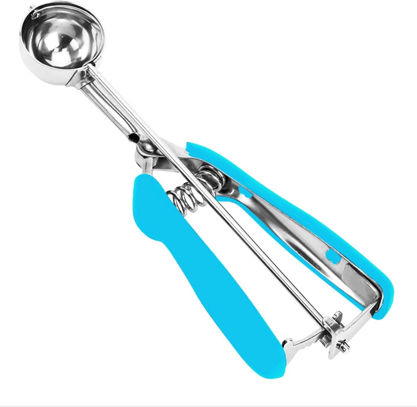 Ice Cream Scoop, 18/8 Stainless Steel Cookie Scoop, Cookie Scoops for Baking, 2 Tbsp/ 30 ml/ 1 oz Cookie Dough Scoop, Ice Cream Scooper with Trigger Release, Cookie Scooper for Baking