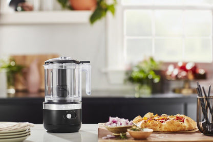 KitchenAid 5 Cup Food Chopper KFC0516BM, Matte Black