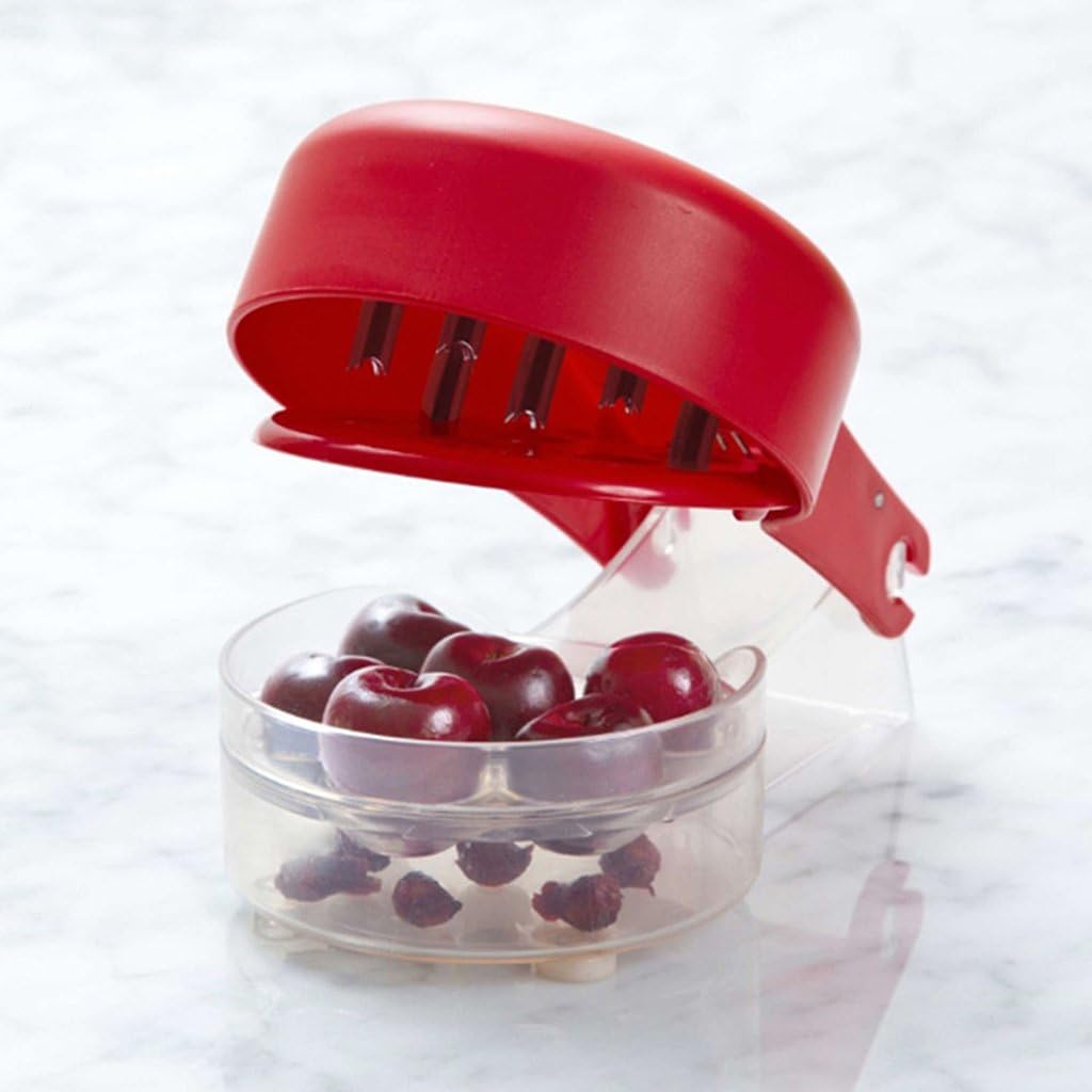 Prettyia Cherry Pitter Removal Kitchen Tool Remover Juice Catcher