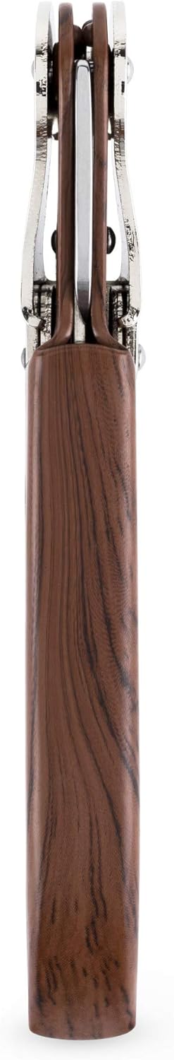 True Truetap Double Hinged Waiter's Corkscrew Wine Opener, Stainless Steel Wine Bottle Opener with Built In Foil Cutter, Home Bar Tools, Bar Cart Accessories, Wedding Gifts, Set of 1, Black