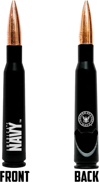 50.Cal American Flag Bottle Opener – American Flag Replica 50 BMG Opener - Patriotic Gift - Flag Bottle Opener