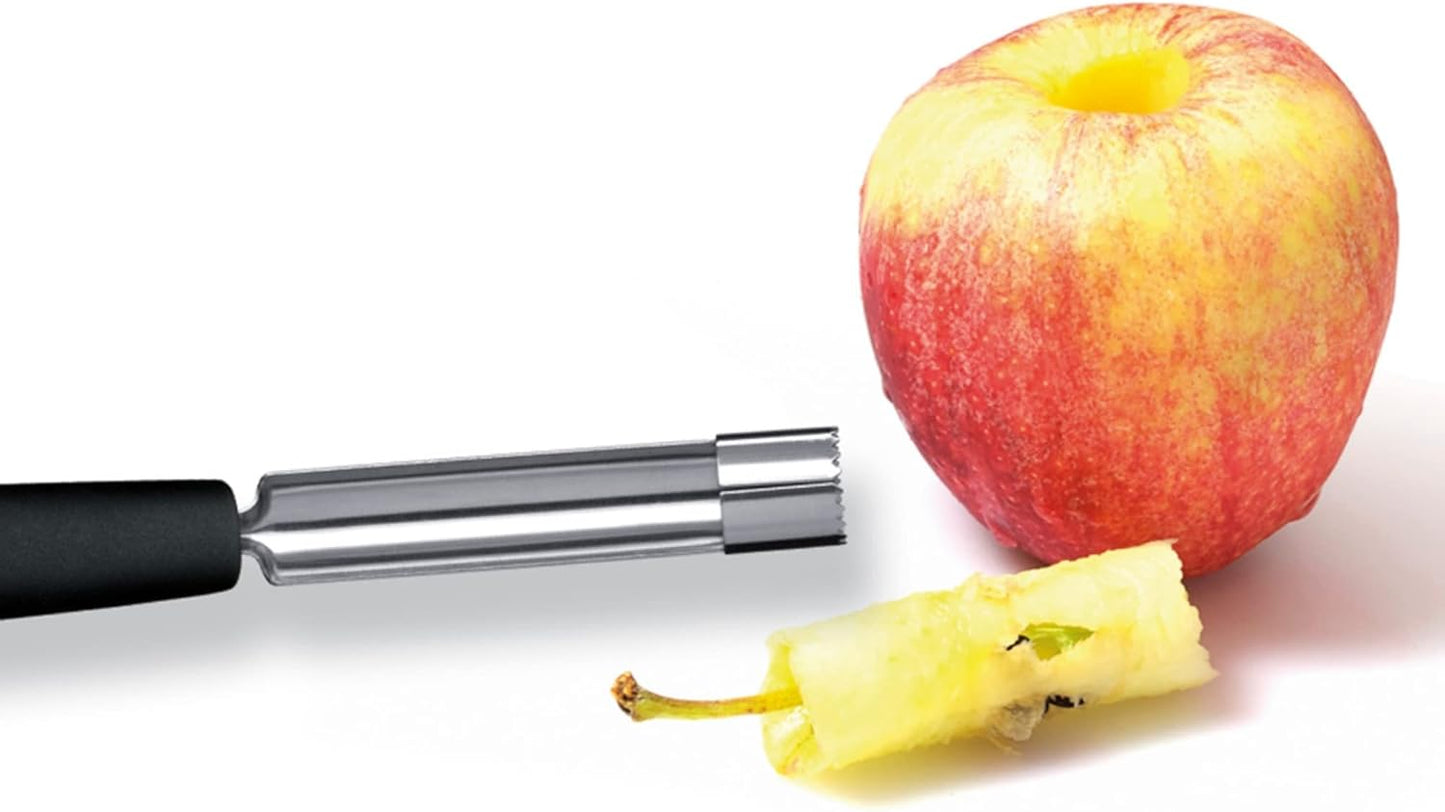 triangle Apple Corer - 0.8 inch - Stainless Steel - Removes Core in Seconds - Dishwasher Safe