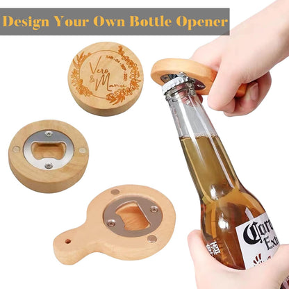Bottle Opener Insert - 20 Sets Stainless Steel Inserts Kit with Screws Screwdriver for DIY Resin Mould Kit Hardware Parts Supply（black)