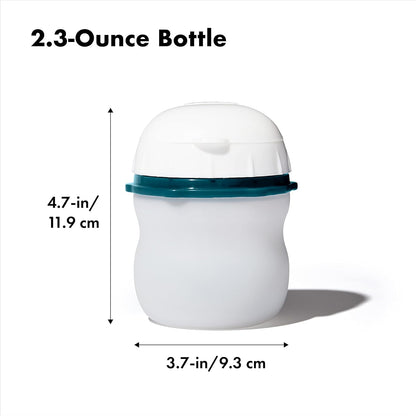 OXO Good Grips Prep and Go Silicone Squeeze Bottle 2 Pack - Ocean Blue