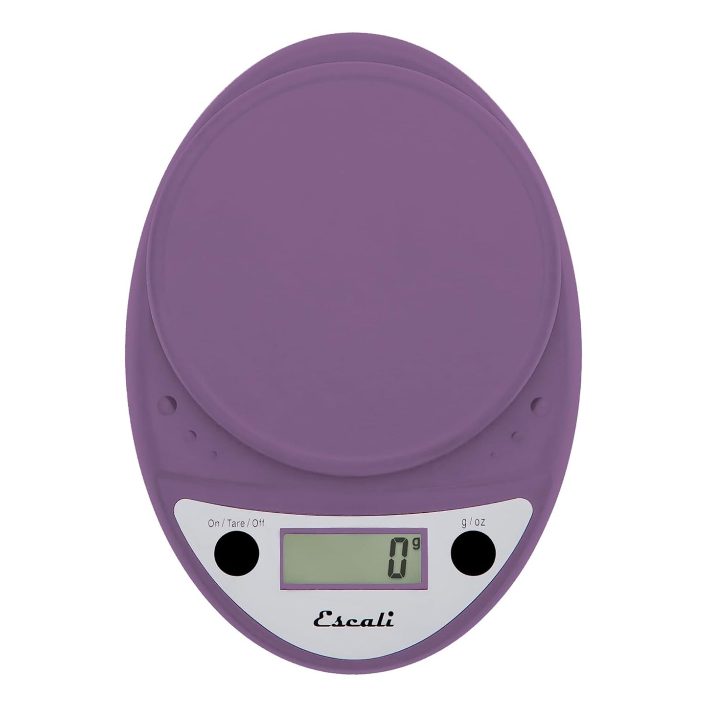 Escali Primo Digital Food Scale Multi-Functional Kitchen Scale and Baking Scale for Precise Weight Measuring and Portion Control, 8.5 x 6 x 1.5 inches, Black