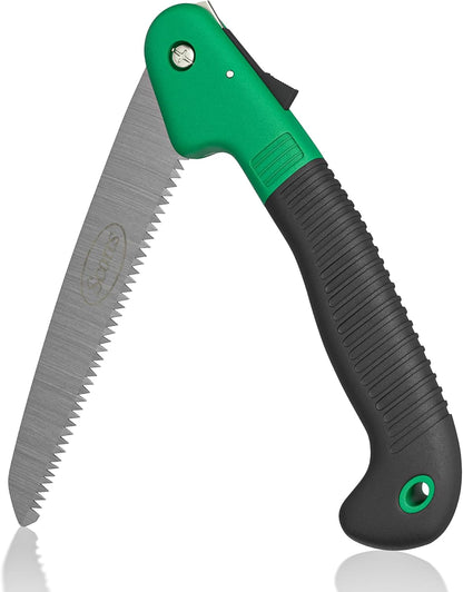 Scotts 8 in. All-Purpose Steel Garden Utility Shears with Serrated Blades – Comfort Grip Yard and Garden Scissors for Pruning Plants, Flowers, and Herbs