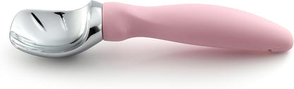 Spring Chef Heavy Duty Ice Cream Scoop with Comfortable Handle - Professional Ice Cream Scooper for Gelato, Sorbet, Cookie Dough, Melon, Frozen Yogurt - Dishwasher Safe Metal Kitchen Tool - Black
