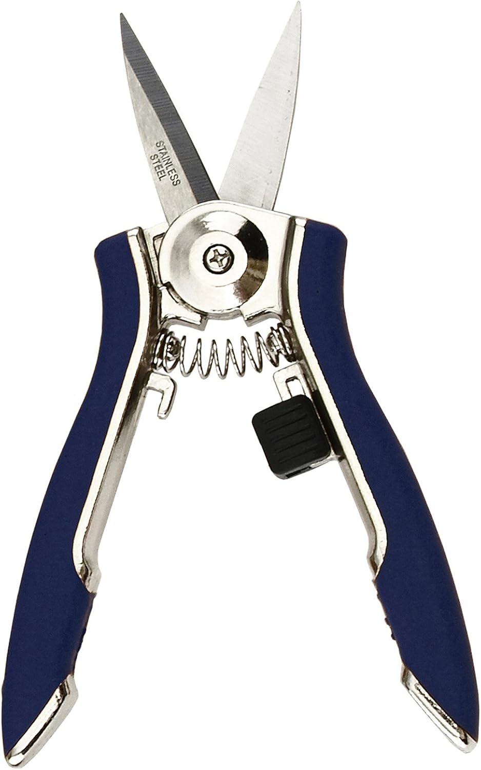 Dramm ColorPoint Stainless Steel Compact Garden Pruning Shears, Hand Pruner, Garden Clippers, with Heavy Duty Blade and Easy grip Handle, Yellow