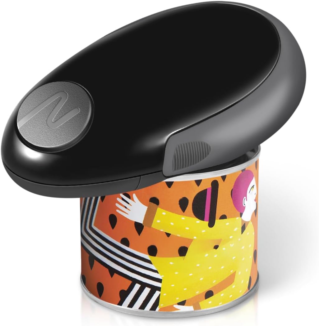 Fast Automatic Can Opener for Seniors, Fits All Can Sizes, Safe Smooth - Edge, Battery - Powered & Hands - Free, Automatic Can Opener Hands FreeI Deal for Seniors with Arthritis, Weak Hands & Kids