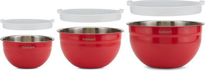 Cuisinart Mixing Bowl Set, Stainless Steel, 3-Piece, CTG-00-SMB