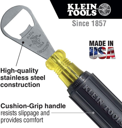 Klein Tools 98002BT Klein Bottle Opener, Made in USA