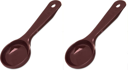 Carlisle FoodService Products 492104 Measure Miser Solid Measuring Spoon with Short Handle, 1 Ounce, Yellow