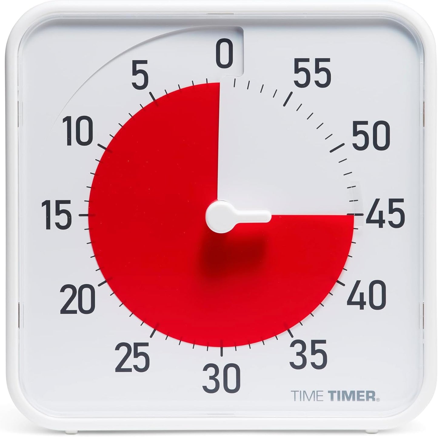 TIME TIMER 8 inch Visual Timer - 60 Minute Kids Desk Countdown Clock with Dry Erase Activity Card, Also Magnetic - for Kids Classroom, Homeschooling Study Tool, Task Reminder, Home and Kitchen Timer