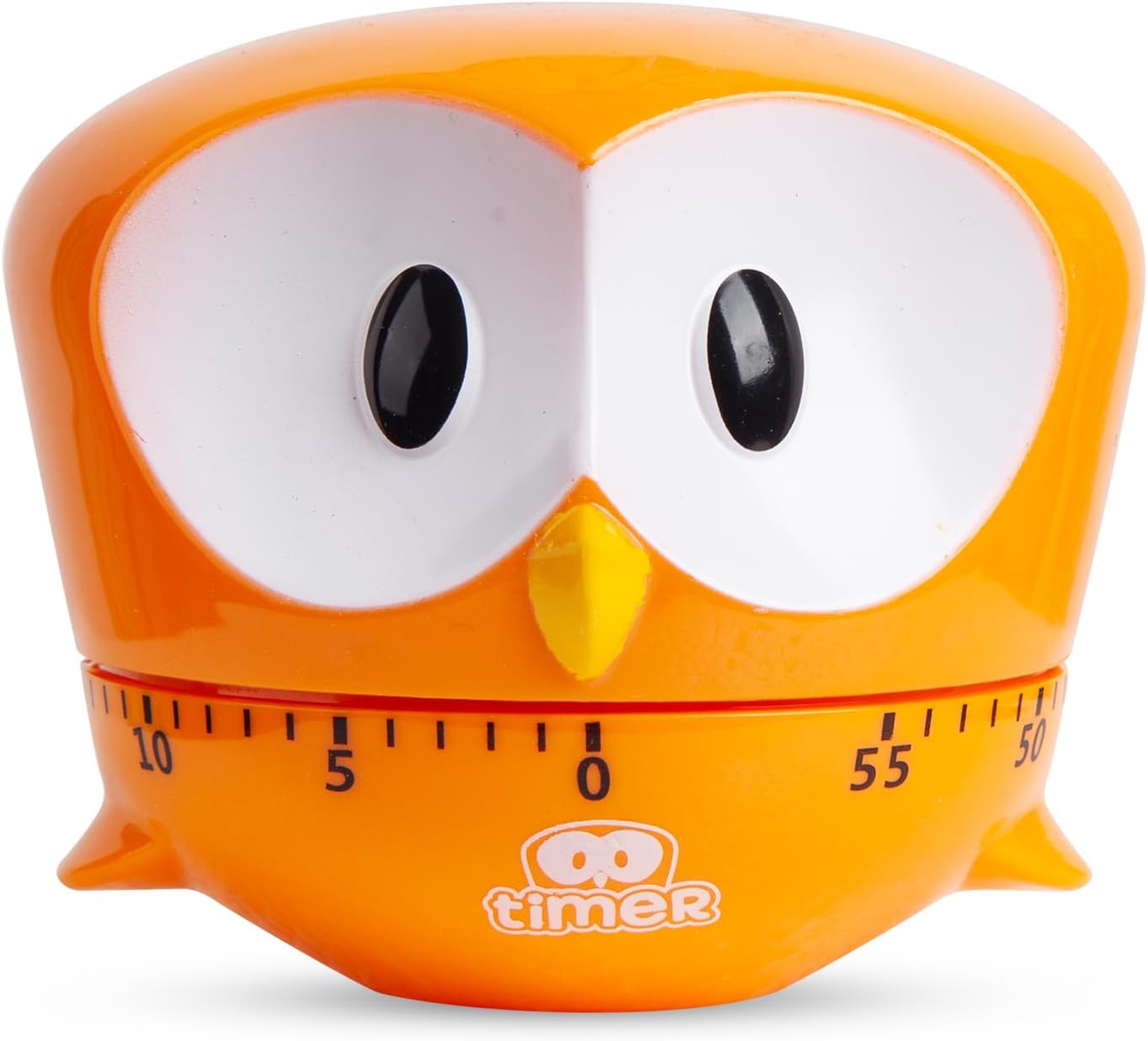 Kitchen Timer, Cute Cartoon Animal Not-Battery Countdown Timer for Banking,Sport,Study (Red)