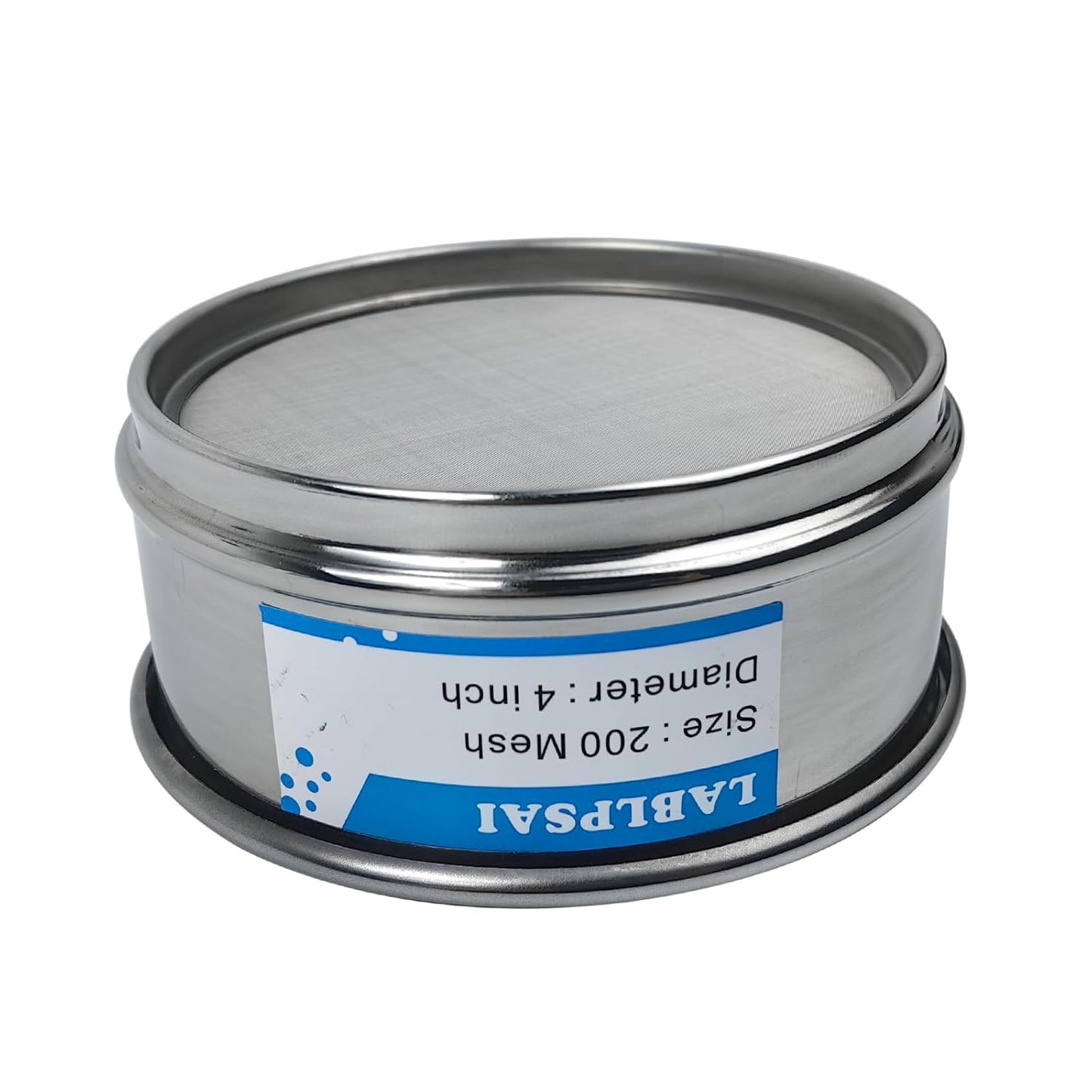 325 Mesh Lab Sieves 4" Diameter 304 Stainless Steel Wire Cloth Test Sieve for Industrial Laboratory Home