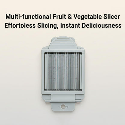 Tomato Slicer | Vegetable Slicer | Stainless Steel Tomato Slicer with 15 Sharp Blades, Time-Saving Tomato Cutter for Kitchen