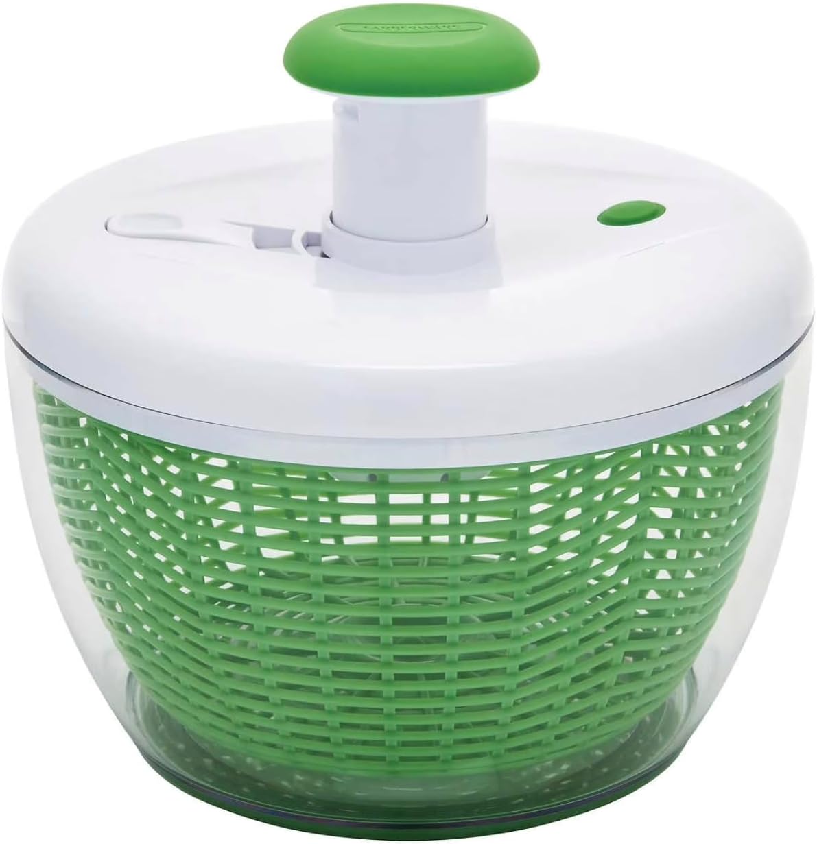 Large Salad Spinner with Lid, 6.6 Qt Capacity Pump Activated. Manual Vegetable Dryer with Double-Lock Handle, Quick and Easy Multi-Use Lettuce Spinner, Vegetable Dryer, Fruit Washer