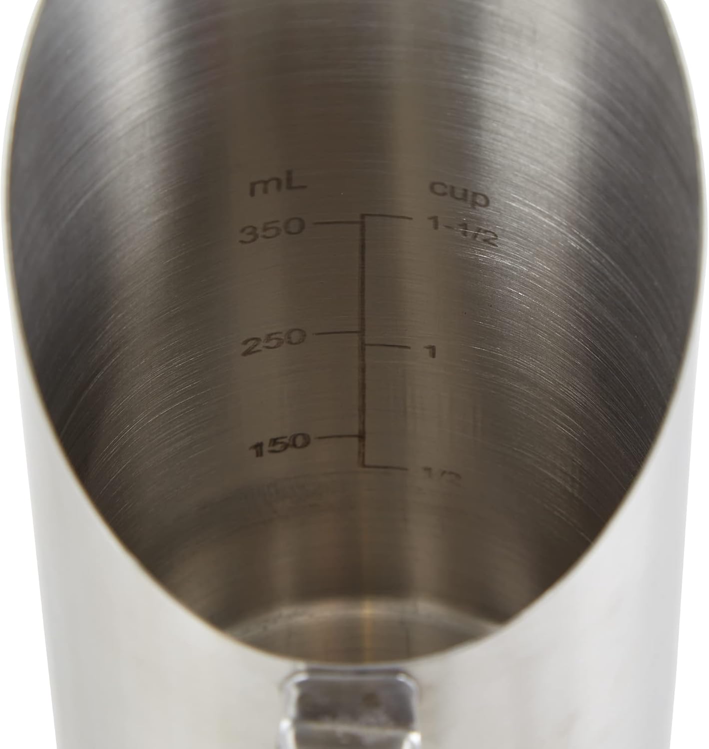 RSVP International Endurance Kitchen Collection Measuring Tools, Dishwasher Safe, Scoop & Measure, Stainless Steel