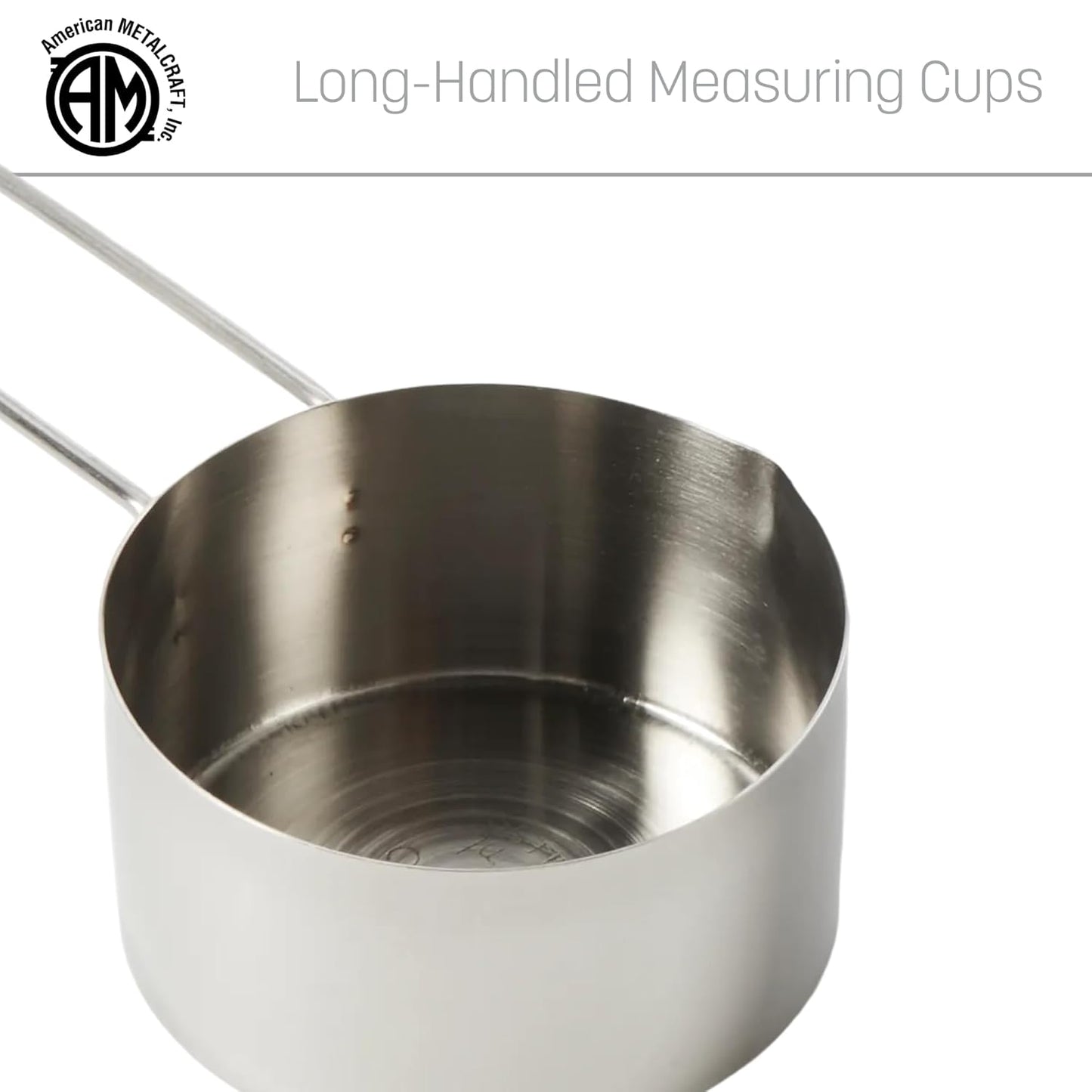 American METALCRAFT, Inc. American Metalcraft MCL125 Stainless Steel Measuring Cup, 1 1/4-Cup