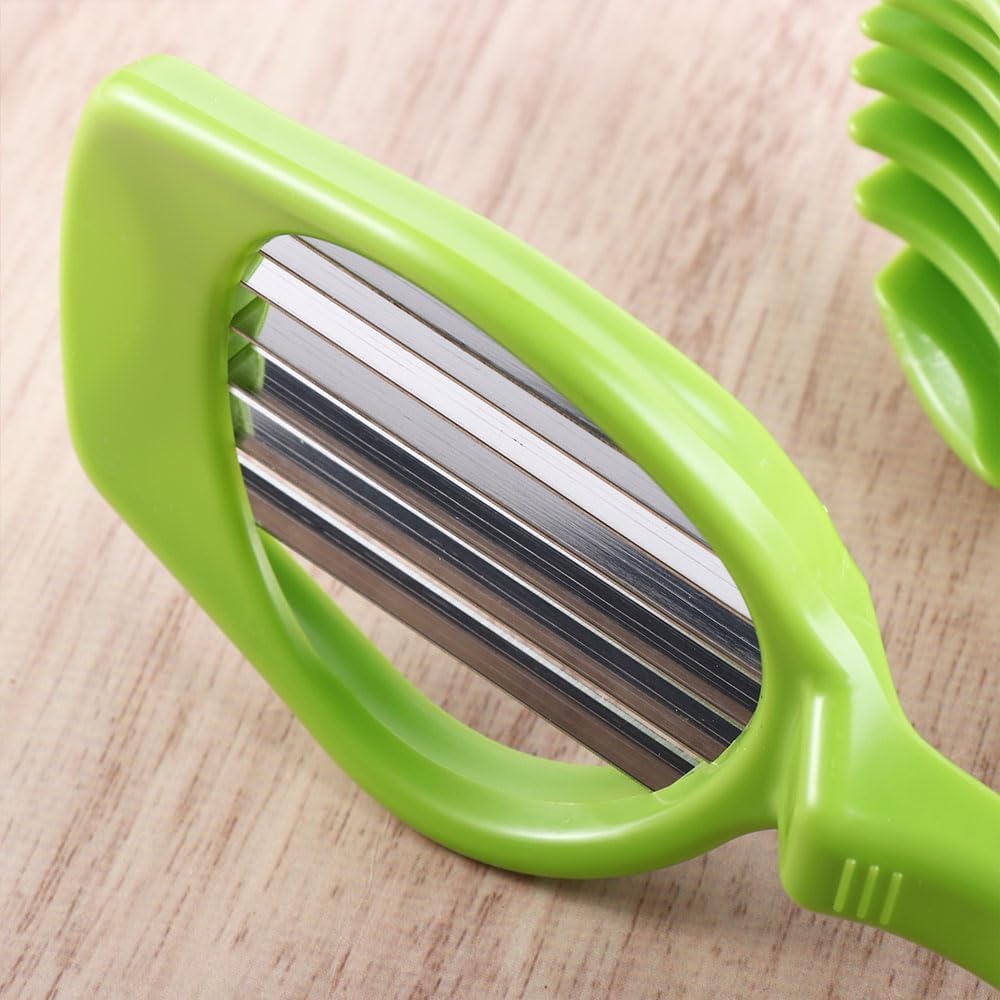 Leadigol Stainless Steel Egg Slicer Boiled Egg Cutter Handheld Mushroom Kiwi Divider Tomato Cutter Egg Split Device Home Kitchen Bar Tool Multi-purpose Slicing Mould